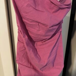 A.L.C. One Shoulder Pink Dress